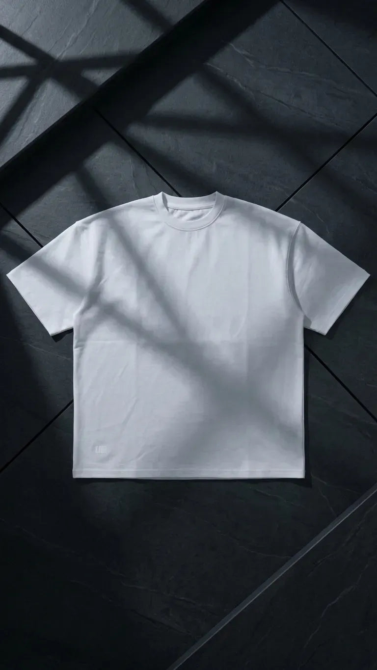 White Boxy Fit t-shirt