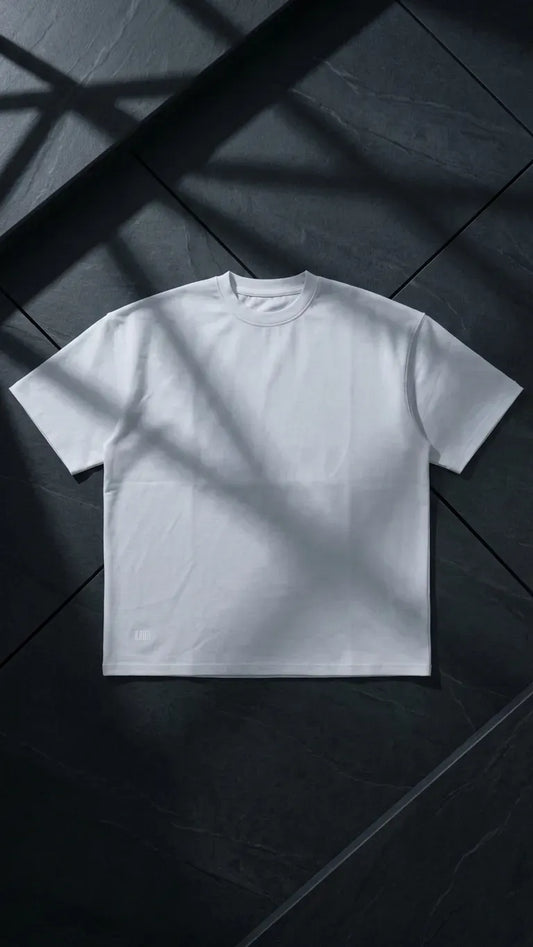 White Boxy Fit t-shirt