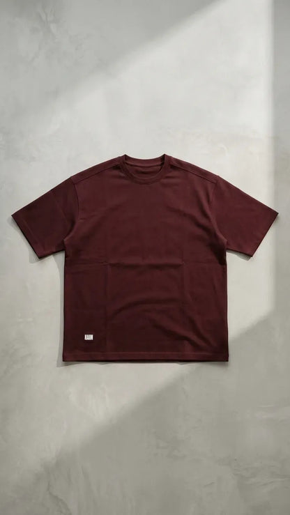 Oversized Burgundy T-shirt