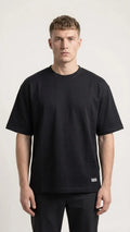 Black Boxy Fit T-shirt