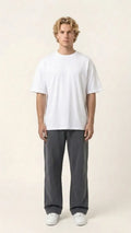 Slate grey Wide leg sweatpant