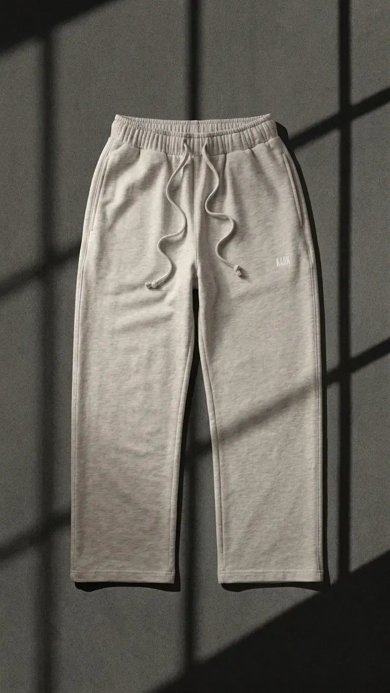 Grey Wide leg sweatpant