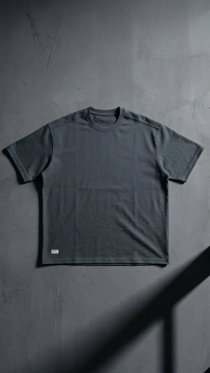 Oversized slate grey T-shirt